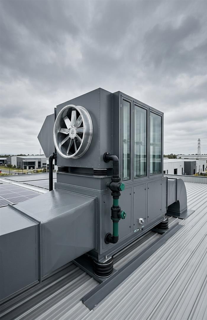 RAL 7016 Gris anthracite — équipements industriels et gaines de ventilation
