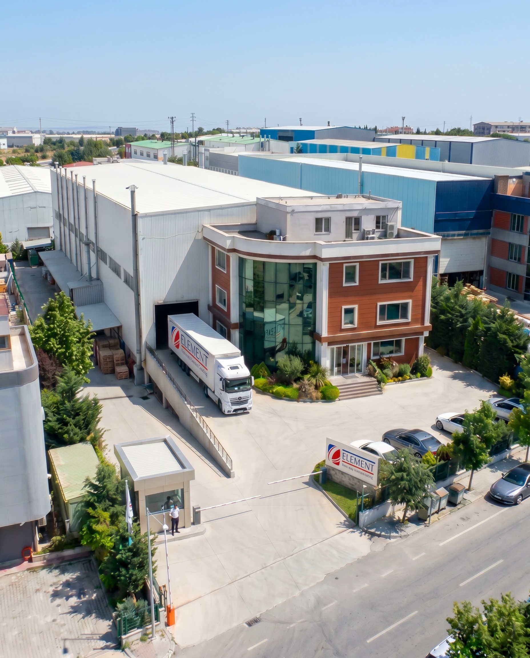 Image: Element Boya production facility — Tuzla, Istanbul